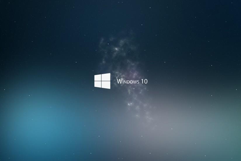 Windows 10, 4k, 5k wallpaper, Microsoft, blue (horizontal) ...