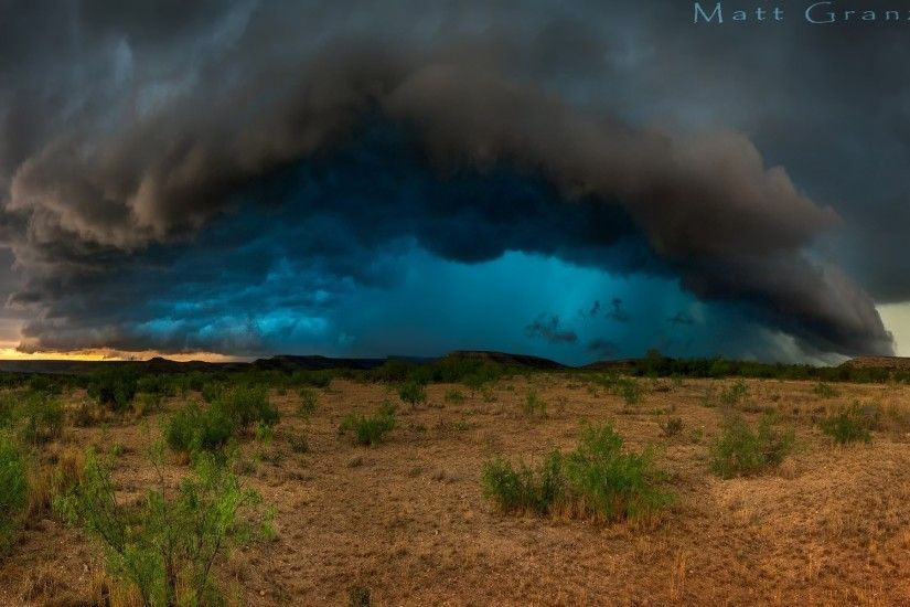 usa, texas, desert, dark clouds, thunderstorm, storm