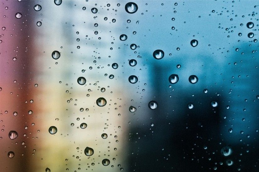 Raindrops Window Desktop Wallpaper 50536
