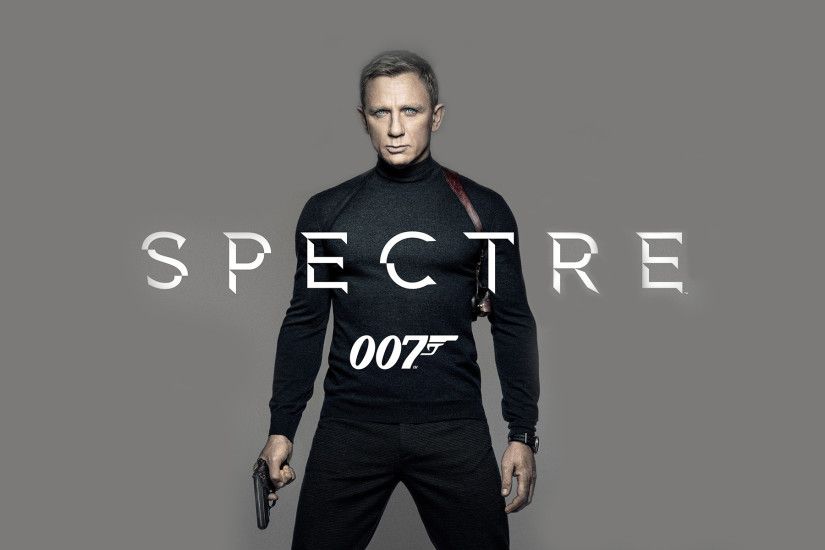 Daniel Craig as James Bond in 2015 Spectre 007 Movie Poster Wall Wallpaper  HD