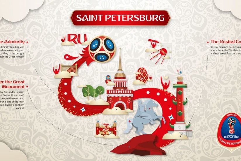 Official Look of Host Cities of World Cup 2018 in Russia - Saint Petersburg