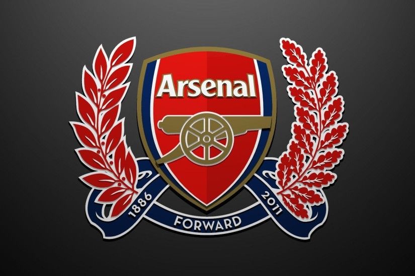 125 Years Anniversary Arsenal Logo Grey Background HD Wallpapers .