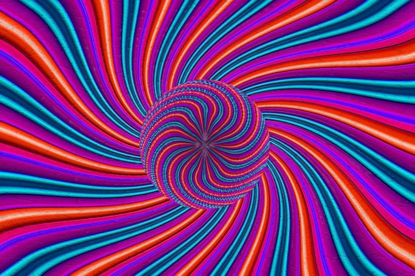 Preview wallpaper abstract, circles, lines, colored, optical illusion  1920x1080
