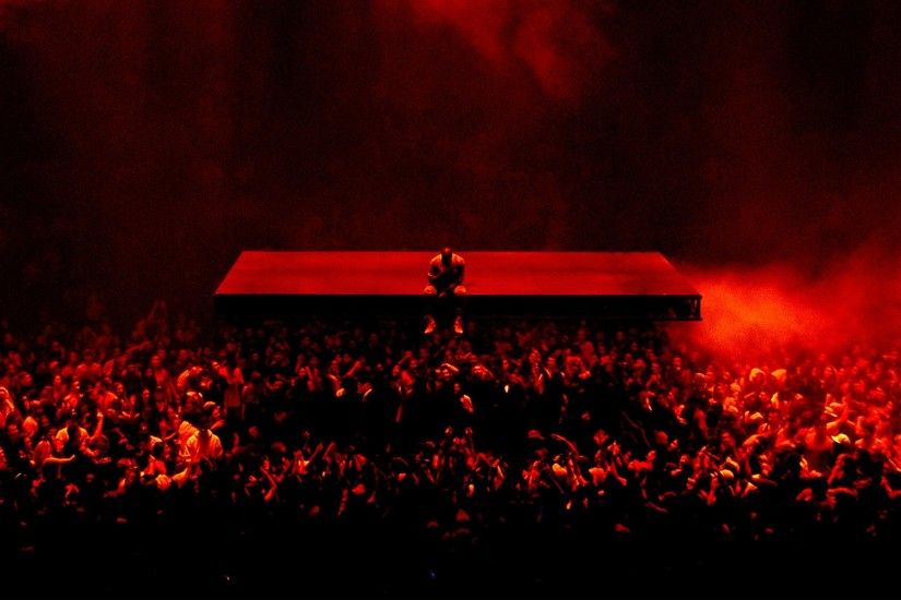Kanye West tour wallpaper I edited [2560x1440] ...
