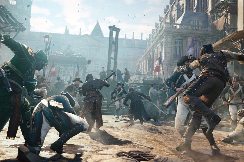 Assassin's Creed Unity wowed us at this year's E3 for extensive interior  environments, a massive-looking map, and some innovative new cooperative  gameplay ...