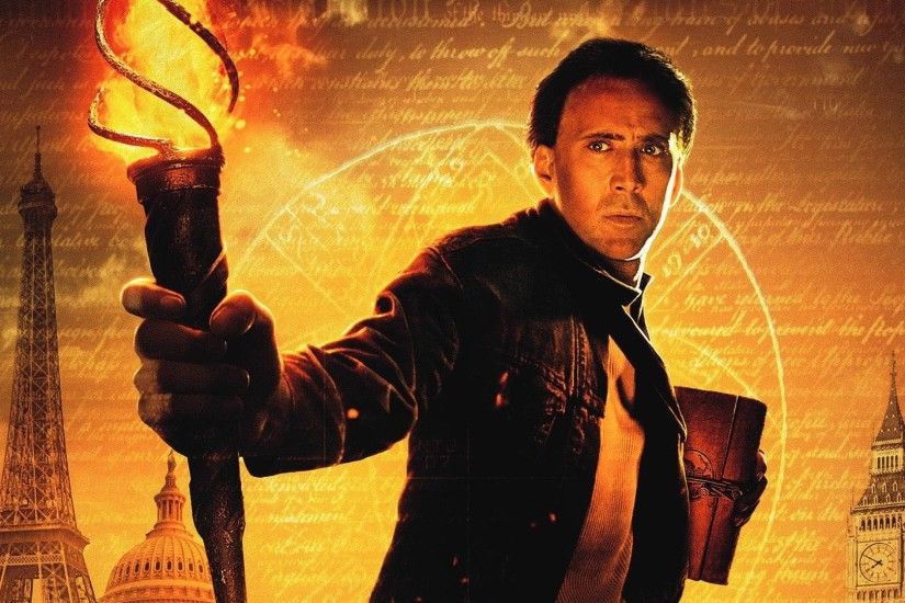 Movie - National Treasure: Book Of Secrets Nicolas Cage Wallpaper
