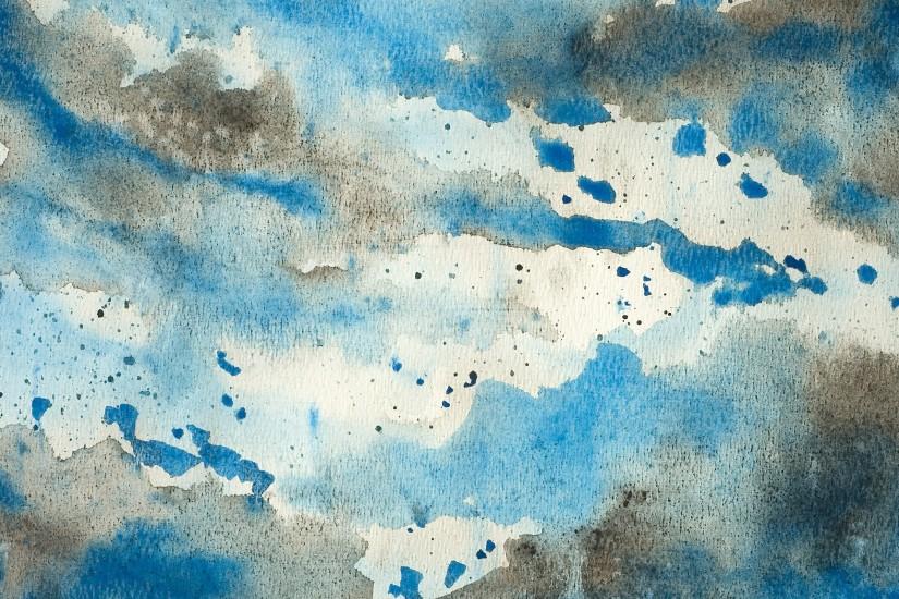 Blue Watercolor Background. Photo by Public Domain.