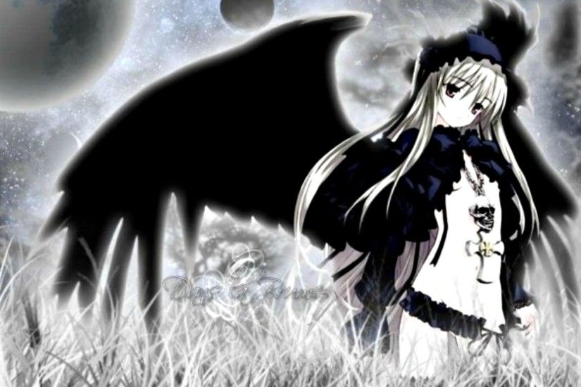 Download Dark Angel Anime Girl wallpaper