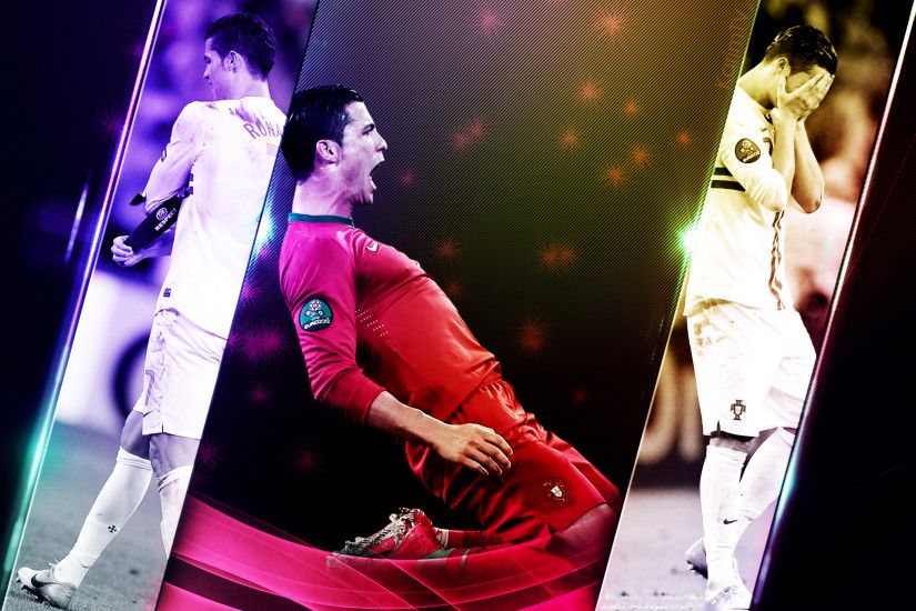 ... Cristiano Ronaldo Wallpaper Euro 2012 by eL-Kira
