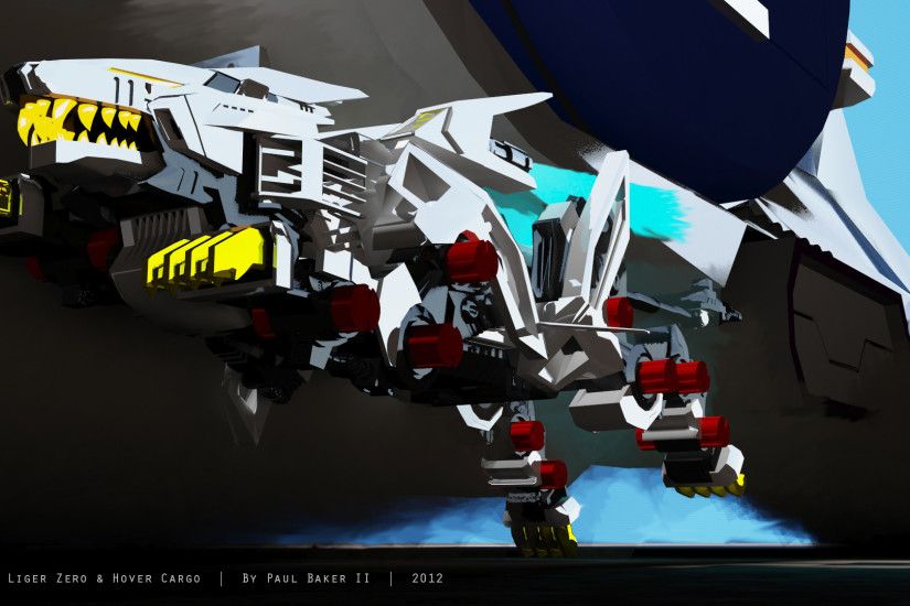 ... Liger Zero and Hover Cargo by mufasa561