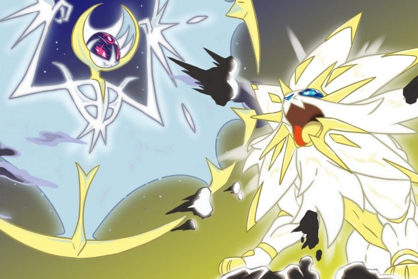 Pokemon images Solgaleo and Lunala HD wallpaper and background photos