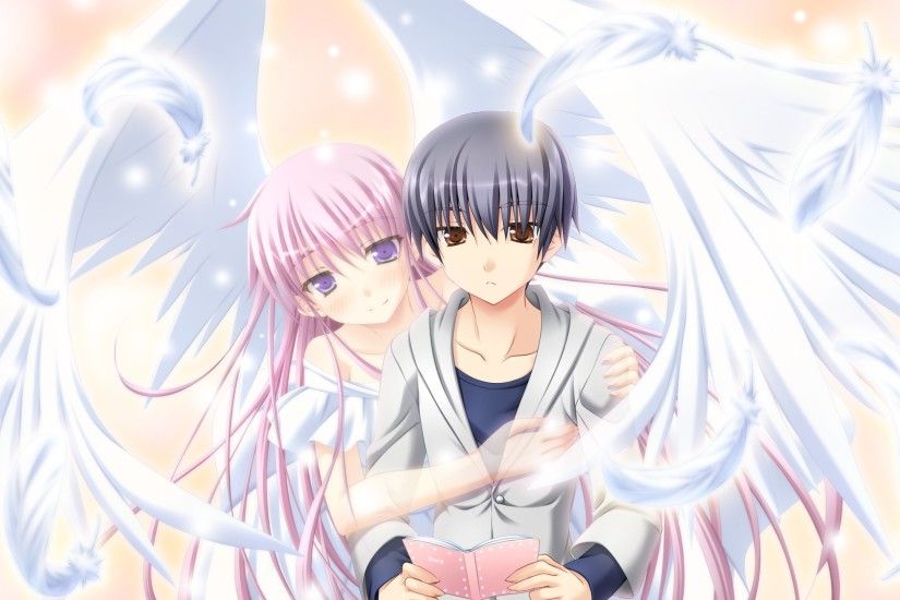 Anime Angel Girl And Boy ...