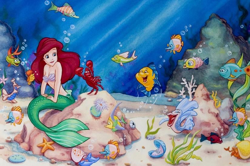 Little Mermaid and Friends 1920x1200 Wallpapers, 1920x1200 Wallpapers .