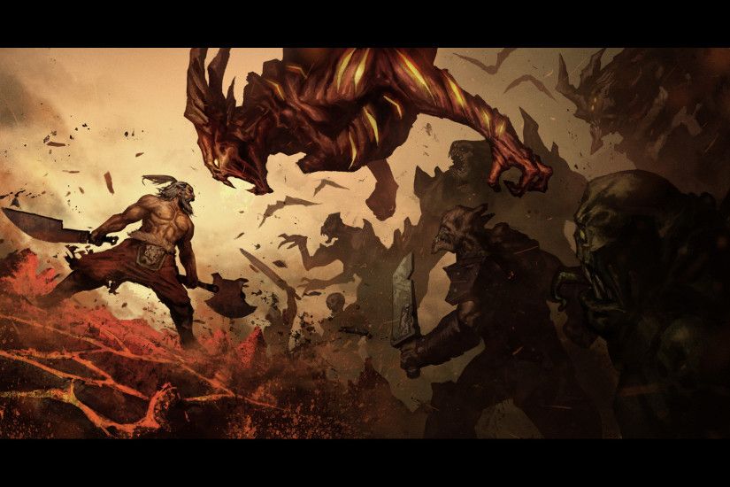 Video Game - Diablo III Barbarian (Diablo III) Wallpaper