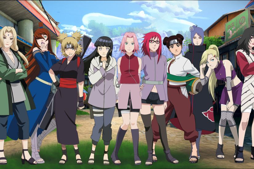 Top 10 Hottest Girls in Naruto Shippuden!