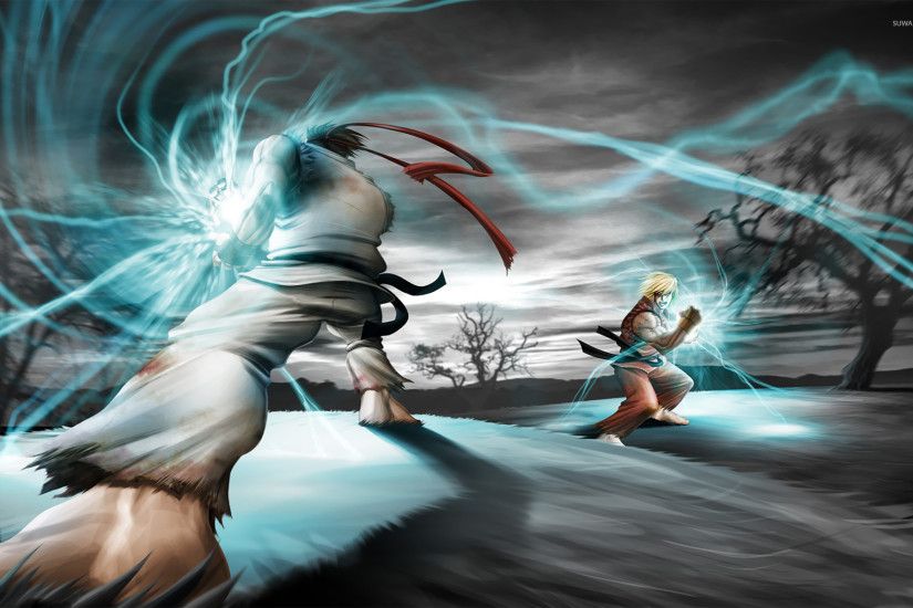 Ryu and Ken - Street Fighter wallpaper