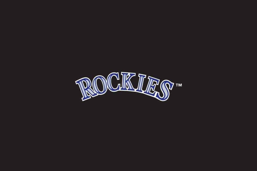 Preview wallpaper colorado rockies, baseball, logo 3840x2160