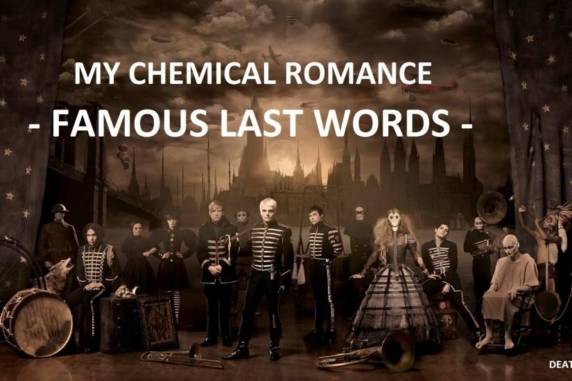 My Chemical Romance - Famous Last Words Sub. EspaÃ±ol Full Version