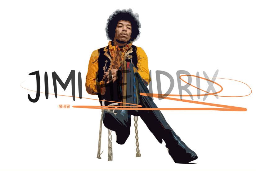 Music - Jimi Hendrix Artistic Musician Guitarist Classic Rock Wallpaper