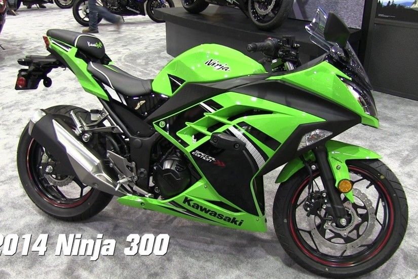 Kawasaki Ninja 300 2014. 2014 Kawasaki Ninja 300 Special Edition Walk