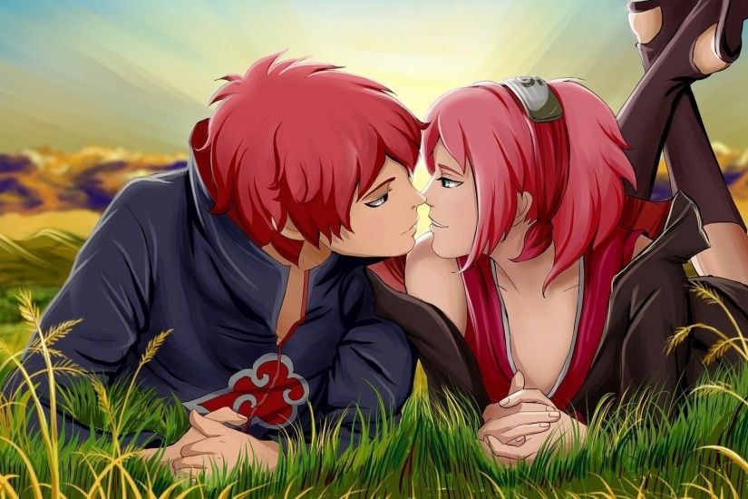 Romantic Anime Couple Wallpaper HD Pictures