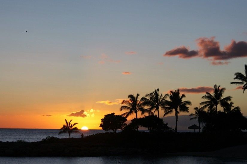 <b>Sunset Hawaii Beach Wallpapers</b> - WallpaperSafari