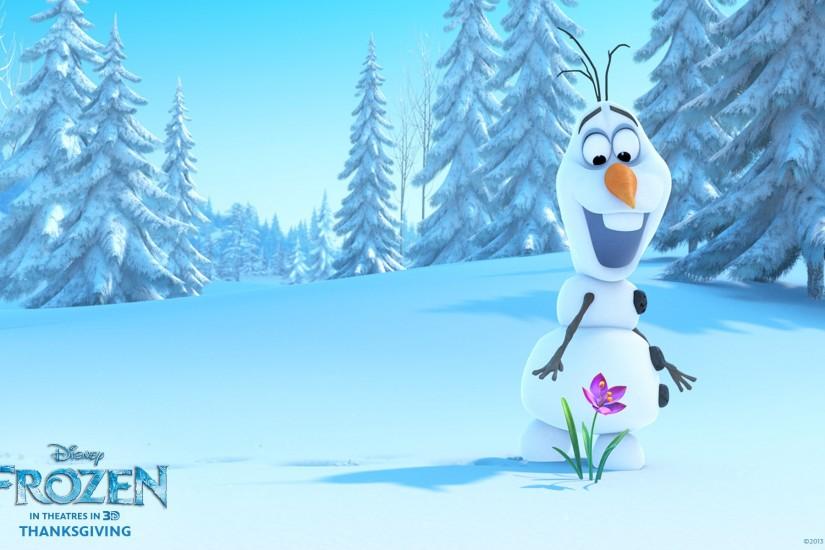 Olaf the Snowman from Disney's Frozen wallpaper - Click picture for .