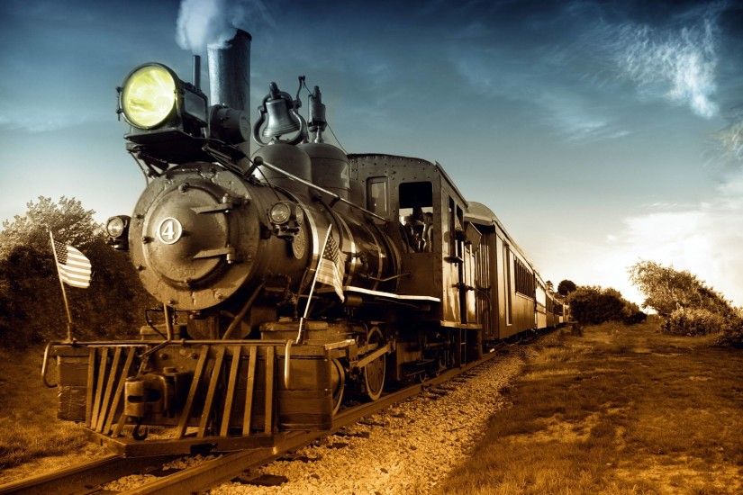 Nostalgic steam train Wallpaper | 2560x1600 resolution wallpaper .
