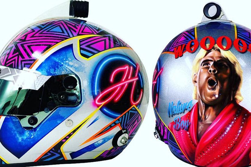 NASCAR driver honors wrestler Ric Flair with unique helmet at Daytona |  NASCAR | Sporting News