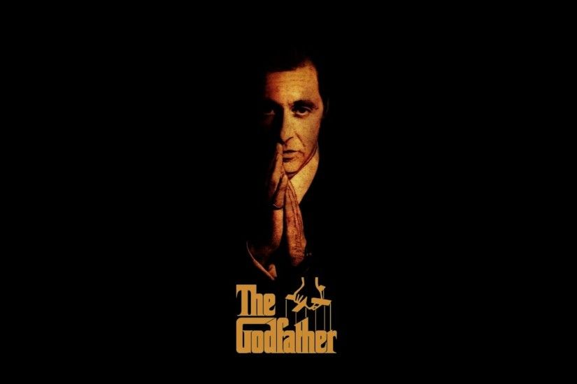 the godfather al pacino black background 1440x900 wallpaper Art HD Wallpaper