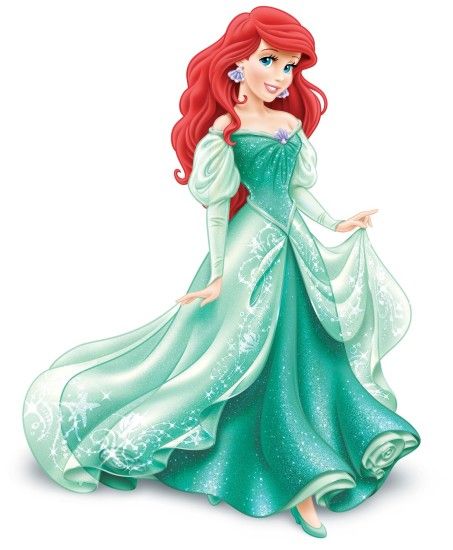 A full new look of Ariel. HD Wallpaper and background photos of Ariel  sparkle for fans of Disney Princess images.