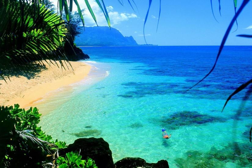 Hawaii Snorkel Travel High Definition Widescre #9284 Wallpaper .