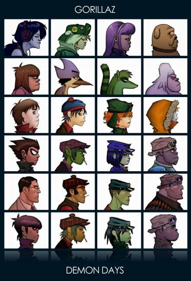 Gorillaz, Adventure Time, Regular Show, South Park, Vertical, Teen Titans,  Team Fortress 2, Crossover, Medic, Sniper (TF2), Heavy (charater), Murdoc  Niccals ...