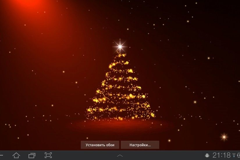 Christmas Live Wallpaper Free - Android Apps