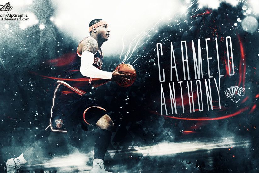 CARMELO ANTHONY Wallpaper by AlpGraphic13 CARMELO ANTHONY Wallpaper by  AlpGraphic13