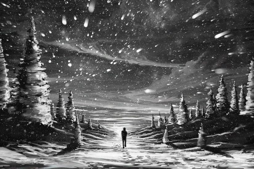 Alone in Snow wallpapers (80 Wallpapers)