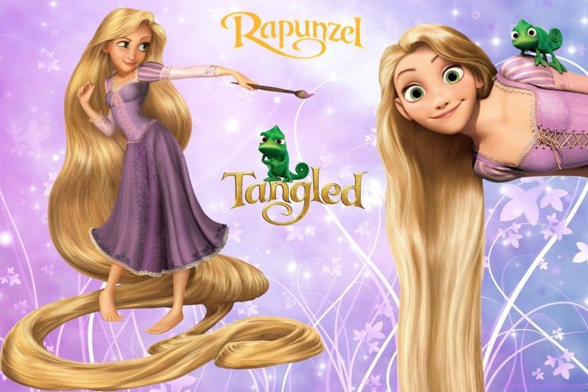 disney princess rapunzel desktop wallpaper