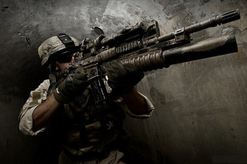 ... Assault Rifle M16 wallpaper | Weapon wallpapers | Pinterest ...