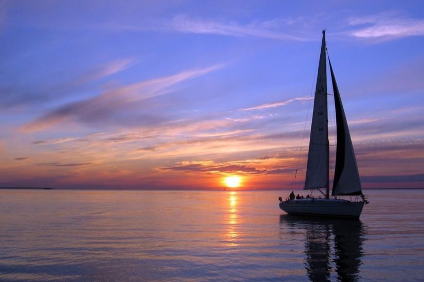 Hd Sailboat Wallpapers: Vehicles for Gt Sailboats Sunset Wallpaper  1920x1080px