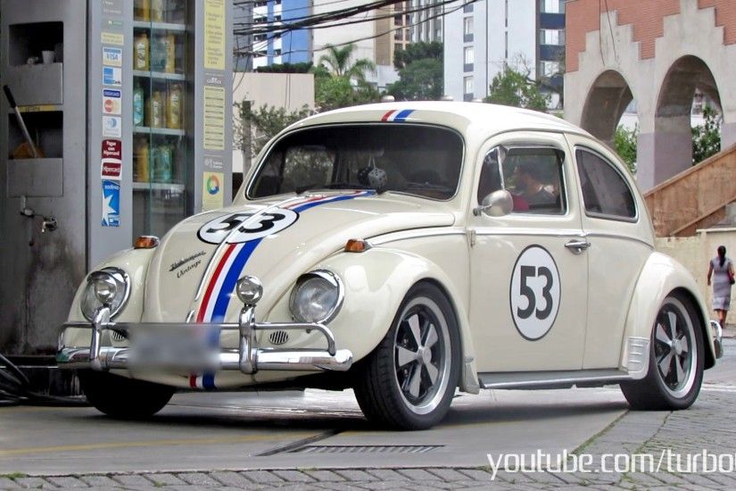 Turbo Herbie! VW Fusca turbinado em Curitiba