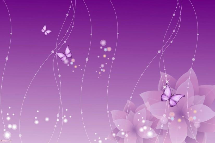 Download Butterflies Flowers Purple Desktop Wallpaper | Full HD .
