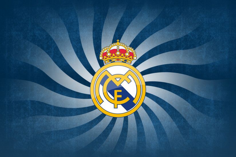 Real Madrid CF Logo Free HD Wallpaper.