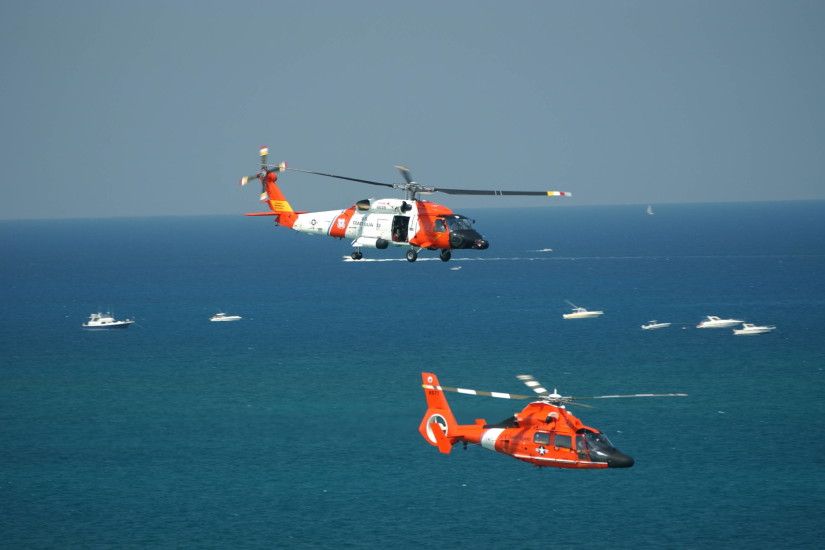 Search Continues For 3 Missing Coast Guardsmen After Helicopter Crash