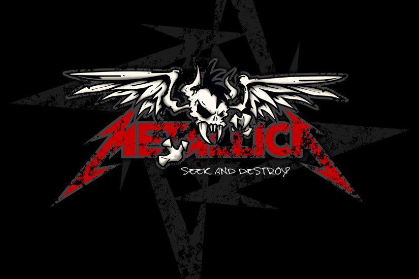 ... Download Metallica Logo Patterns Lightning Black Wallpaper Music .