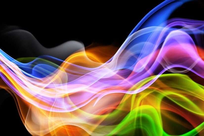 Abstract Colorful Curve Background hd wallpaper by JennyMari