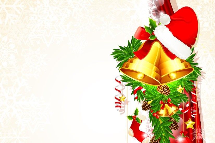 YouWall - Merry Christmas Bell Wallpaper - wallpaper,wallpapers .
