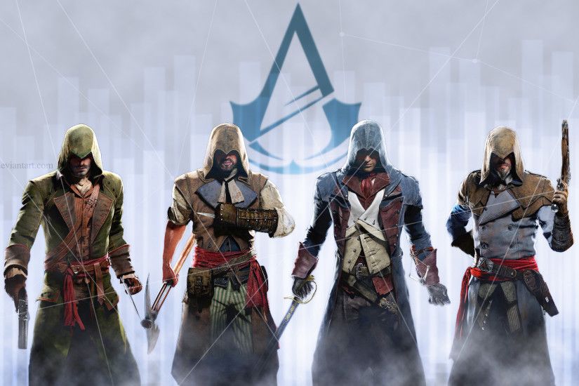Assassin's Creed Unity Wallpaper by gabang6 Assassin's Creed Unity Wallpaper  by gabang6