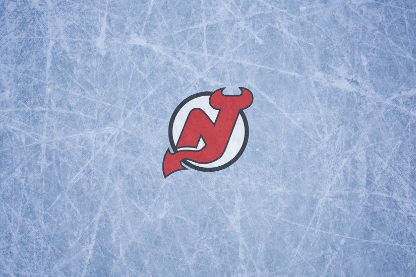 New Jersey Devils wallpaper with logo on the ice, widescreen, 1920x1200,  16x10