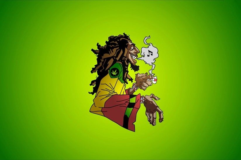 Bob Marley Reggae Music Art HD Desktop Wallpaper, Background Image
