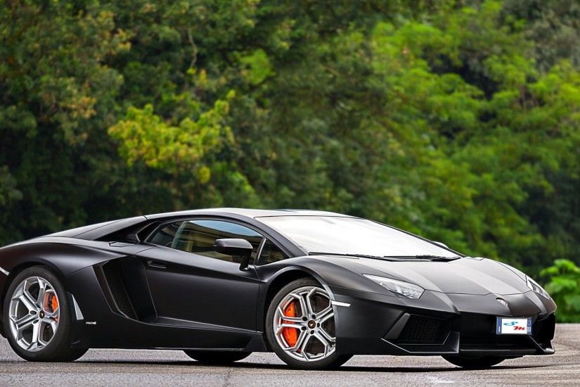Dream cars Â· Lamborghini aventador mate black hd wallpapers ...